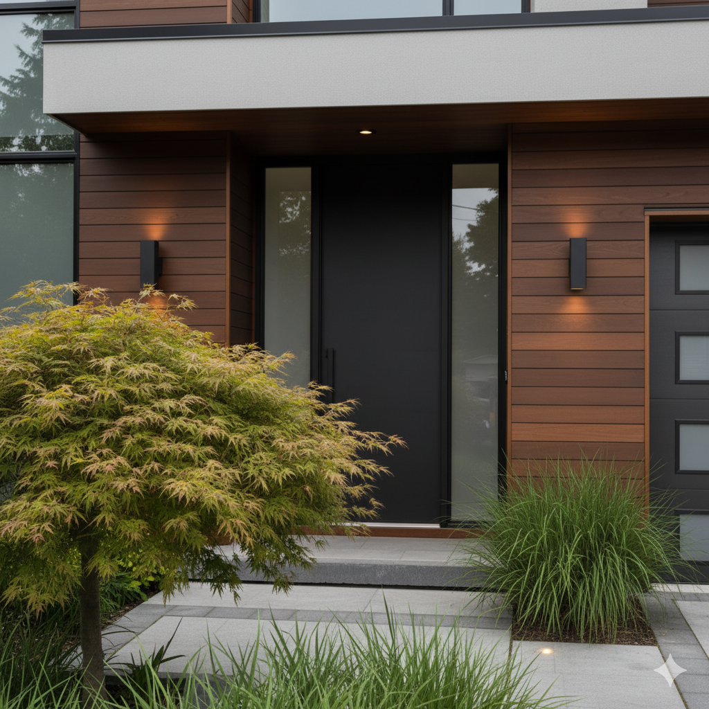 Eleganckie drzwi wejściowe